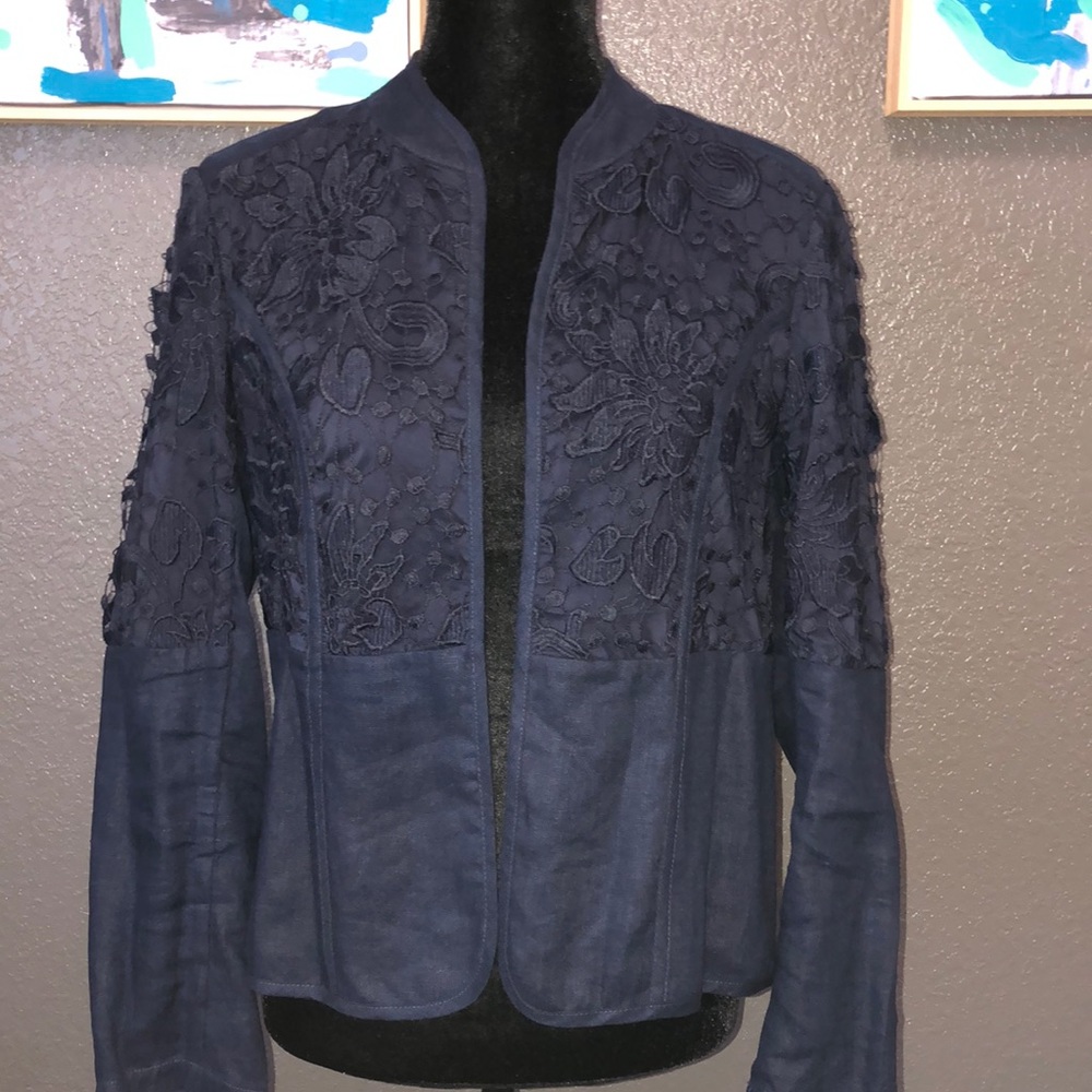 Chico’s Blue Blazer Size 1